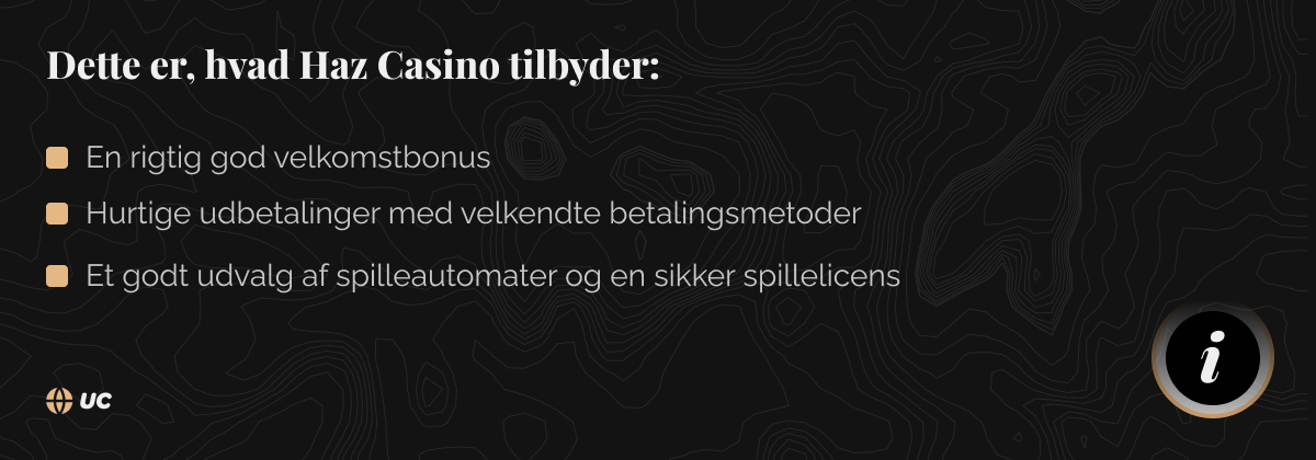 haz casino anmeldelse