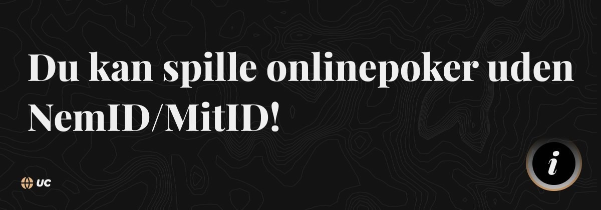 online poker uden NemID/MitID